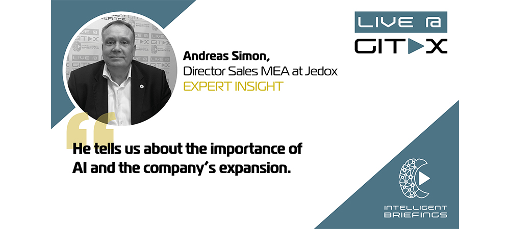 Live @ GITEX: Andreas Simon, Director Sales MEA at Jedox