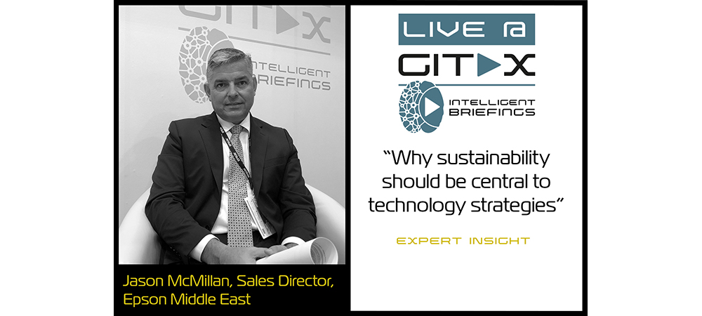 Live @ GITEX: Jason McMillan, Sales Director, Epson Middle East