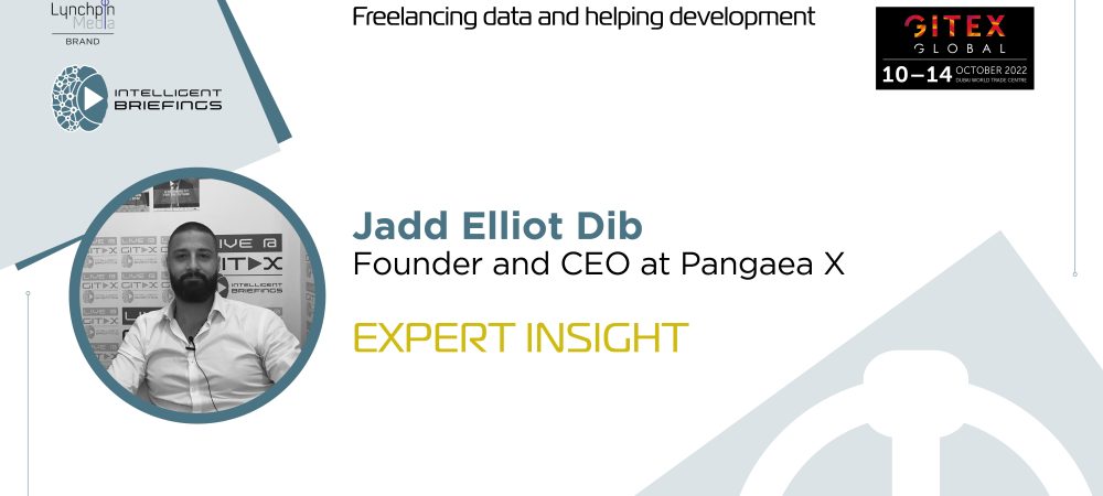 GITEX 2022: Jadd Elliot Dib, Founder and CEO at Pangaea X
