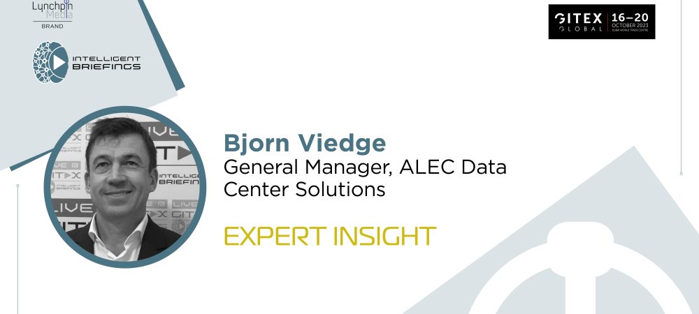 GITEX 2023: Bjorn Viedge, General Manager, ALEC Data Center Solutions
