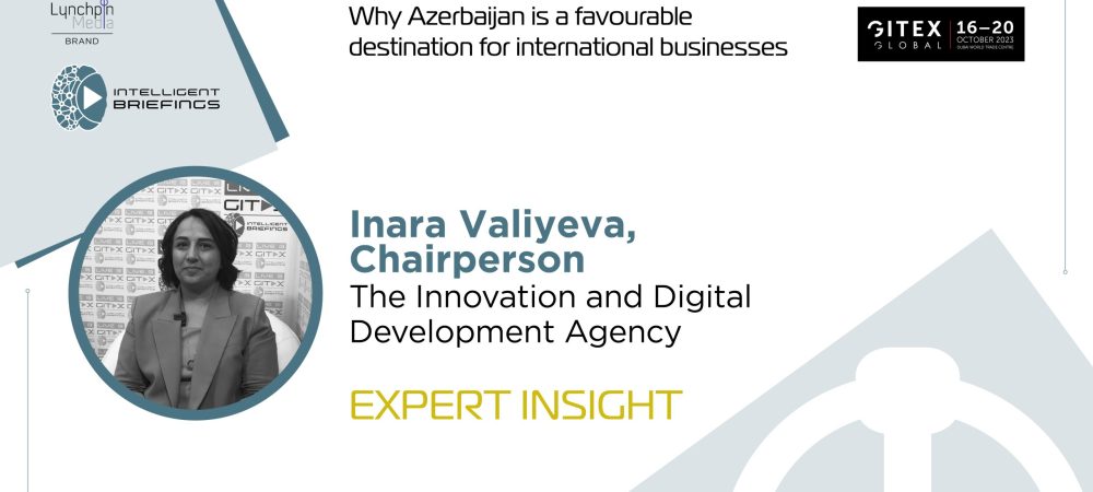 GITEX 2023: Inara Valiyeva, Chairperson, The Innovation and Digital Development Agency