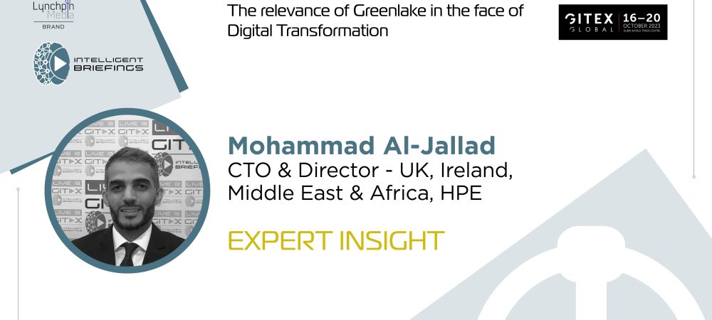 GITEX 2023: Mohammad Al-Jallad, CTO & Director – UK, Ireland, Middle East & Africa, HPE