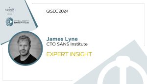 GISEC 2024: James Lyne, Chief Technology and Innovation Officer, SANS Institute.